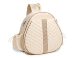 Beige Lightweight Waterproof Tennis Racket Backpack - Multifunction Sling and Backpack for Men and V888-ELOSUNG17105