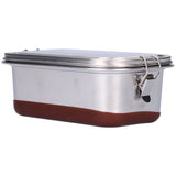Stainless Steel Food Container Bento Lunch Box Waterproof Leakproof Bento Box for Office Camping V1294-YM0901-3118210161812