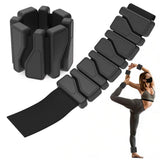 Weighted Silicone Wrist Bands Adjustable for Exercise Fitness & Strength Black V1308-DSZKI-276-1