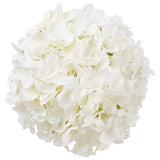 VEVOR 205 Pcs Artificial Silk Hydrangea Flowers 9.8 In Bouquet Arrangement White V952-RZXQBS205PCS6HW4T001V0