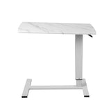 Levede Standing Desk Sofa Bed Side Table White No Slots DT2003-WH-NOS