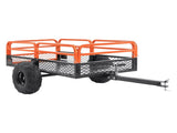 Heavy Duty Steel ATV Dump Trailer, 1500-Pound Load Capacity 15 Cubic Feet, Tow Behind Dump Cart V952-HYTCWGK15CUFTPB5GV0
