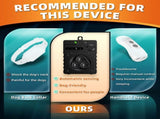 Smart Ultrasonic Bark Control Device with 4 Adjustable Modes, Rechargeable Outdoor Anti-Barking V1341-ZY-XZS75FP8-DARKGREEN