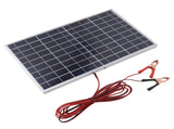 Solar Panel 15W 18V High Efficiency Polycrystalline Solar Panel Kit with Clip for Car RV Marine V1294-YM0703-3114230072511