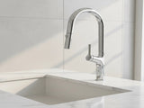 Kitchen Laundry Bathroom Basin Sink Pull Out Mixer Tap Faucet in Chrome V63-847981