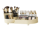Makeup Storage Organizer Large Capacity Perforation Free Rotatable Partition Cosmetic Storage Box V1294-YM0703-3117230105511
