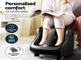 Livemor Full Back Massage Seat Cushion Heating With 360&deg Foot Massagers MASSAGE-288-BARON-BK