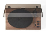 Crosley Stave 2-Speed Bluetooth Record Player Turntable with Built-in Speakers, Walnut V398-CR6046A-WAGL4