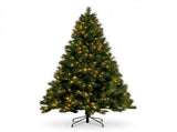Christabelle 2.3m 7.5ft Grand Sierra Christmas Tree Pre Lit Multi Function LED Memory Wire Arti 112_WFLGS75