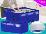 4-Pack Heavy Duty Moving Bags PP Foldable High Capacity Portable Eco-Friendly Durable Multipurpose V1370-AZ4-09163