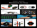 GTR15 Bluetooth Call Smart Watch 1.43 Inch Screen Waterproof Fitness Trackerblack V1300-GTR15-BLACK