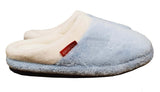 ARCHLINE Orthotic Slippers Slip On Arch Scuffs Pain Relief Moccasins - Baby Blue - EU 36 V563-AS602-36