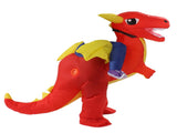 Inflatable Costume Dinosaur Riding Funny Costume Riding Blow Up Costume For Indoor Outdoor Adult V1294-YM0521-3115230019711