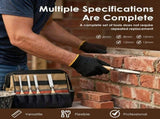 5Pcs Steel Pointing Trowel, Ergonomic Solid Wood Grips, Dual Semicircular Polished Heads, for Tile V1369-AZ3-W-12298
