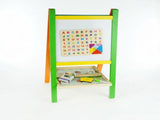 CARLA HOME Kids Art Easel, Double-Sided Chalkboard Whiteboard, Multicolour LSB-36542