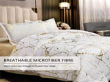 White Golden Nordic Atelier Quilt / Doona / Duvet Cover set V745-AQ043194K3