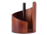 Mountain Paper Towel Holder Wooden Countertop Freestanding Paper Towel Roll Holder Stand for Kitchen V1294-YM0901-3112250039712