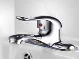Bathroom Faucet, 2-Hole Mixer Tap, Heavy Duty Single Bathroom Sink Faucet, 2 Hole Single V1189-LWWAL-20260401-06084