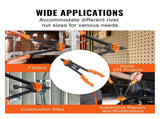 Rivet Nut Tool, 16 Rivnut Tool Kit with 13PCS Metric and SAE Mandrels, 186PCS Rivet Nuts, M3, M4, V952-MLMQWSBS16YC3FC0WV0