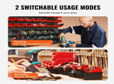 Wall Mounted Storage Bins, 48-Bin Parts Rack Organizer Garage Plastic Shop with Wall Panels, V952-BGSWLXDYBGWLEHI2WV0