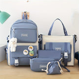 Travel Backpack Backpack Set Fashionable Backpack Colorful Backpack Travel - Pink - Size L V1347-DSZ-BP-001-PNK-L