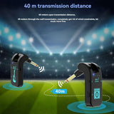 2.4G WS-4 Wireless Guitar System Guitar Transmitter Receiver V1369-AZ3-W-08411