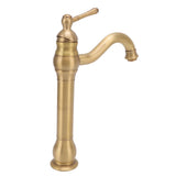 Basin Faucet Retro European Style Brass Gourd Design with Hose and Gasket Bathroom Sink Faucet for V1294-YM0626-3112220095611