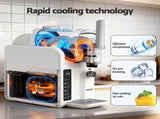 Devanti 5in1 Slushie Machine Ice Cream Maker 2L White SLS-CR02-2L-WH