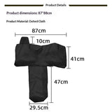 Waterproof Western Horse Saddle Cover with Elastic Straps to Securely Attach Each Corners and V1192-AZ-W-3252