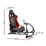 Artiss Racing Simulator Cockpit RSC-KP01-BK