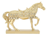 Golden Horse Decor Animal Art Horse Figurine and Statue Ornament for Home Office V1294-YM0717-3115220076911