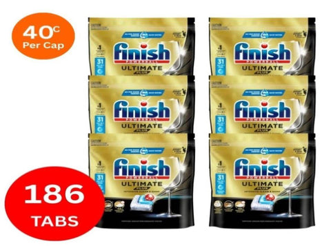 Finish Ultimate Plus x 186 Baking Soda Dishwasher Tablets FINISH-3280629X6_NZ
