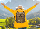 Large Multi Function Backpack for Men Camping Hiking Portable Medical Lifesaving Idea First Aid Bag V1369-AZ3-W-10875