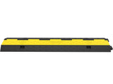 Cable Protector Ramp, 5 Packs 2 Channels Speed Bump Hump, Rubber Modular Speed Bump Rated 11000 LBS V952-DLBHQXSLX5PCSZUIBV0