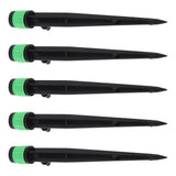 100pcs Drip Emitters 360 Degree Adjustable Water Flow Drippers Sprayer for Patio Lawn Bed Watering V1294-YM0706-3111230192213