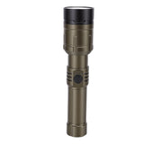 LED Flashlight 1500LM Super Bright 5 Modes Adjustable Focus USB C Rechargeable Flashlight with Lens V1294-YM0901-3119250088511