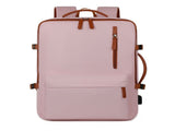 Pink Expandable Laptop Backpack with USB Port - Stylish Travel & Business Daypack V888-ELOSUNG32795