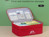 Beige 3-Piece First Aid Organizer Set Small, Medium & Large Medicine Storage Cases V888-ELOSUNG48291