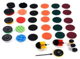 37PCS Drill Brush Attachments Set Scrub Pads and Sponge Power Scrubber Brush Polishing Pad for Home V1294-YM0901-3114210068511
