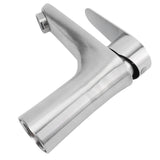 Stainless Steel Hot Cold Faucet Mixer Water Tap Sink Faucet with Single Handle for Bathroom Use V1294-YM0710-3112210068211