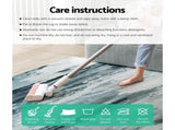 Artiss Rug 160x230cm Area Rug Washable Mat Large Carpet Soft Short Pile Poca FLR-4233-160X230-BG-GR