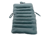 Integrated Recliner Backrest Cushion Plush PP Cotton Back Support Office Chair Sofa CushionBlue V1294-YM0523-3117220049313
