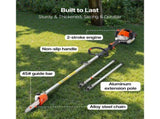 Gas Pole Saw, 25CC 2 Stroke Gas Powered Pole Saws 20.3 cm Cutting Bar, Cordless Tree Trimmer V952-ECCYJCS8INCH86J0A002V0