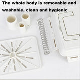 Pickle Container Rectangle Food Fermentation Storage Box for Home Kitchen Jar Airtight Pickle Keeper V1192-AZ-W-22083
