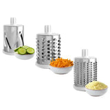 Rotary Grater Vegetable Cutter and Shredder white white V1237-ZY-203-3659