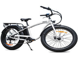 VALK Electric Fat Tyre Cruiser Bike, eBike with Throttle, Tektro Hydraulic Brakes, Blue V219-BIKEMBVAF5WA