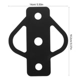 Three Way Trailer Hitch Adapter for Car with Bolt on Tow Ball Mount Metal Construction V1369-AZ3-W-13160