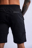 HARD HITTERS SLIM FIT TERRY SHORTS BLACK X-LARGE V697-SLIM-FIT-TERRY-SHORTS-BLACK-X-LARGE