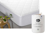 Accessorize Cotton Quilted Mattress Protector Double V442-HIN-MATTRESSP-COTTONQUILTED-WHITE-DS