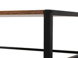 Levede Record Player Stand with Storage Vinyl Record Holder with Display Area EA0296-BR-AU